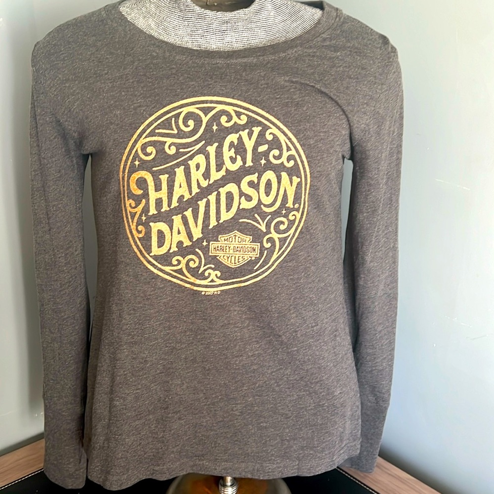 Harley Davidson, long sleeve T-shirt